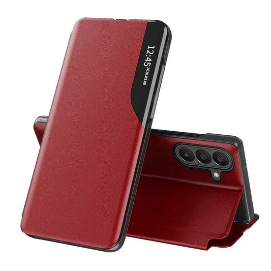Coque pour Samsung Galaxy A27 5G, Techsuit, eFold Nouveau Modèle, Rouge