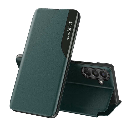Coque pour Samsung Galaxy A27 5G, Techsuit, eFold Nouveau Modèle, Vert Foncé