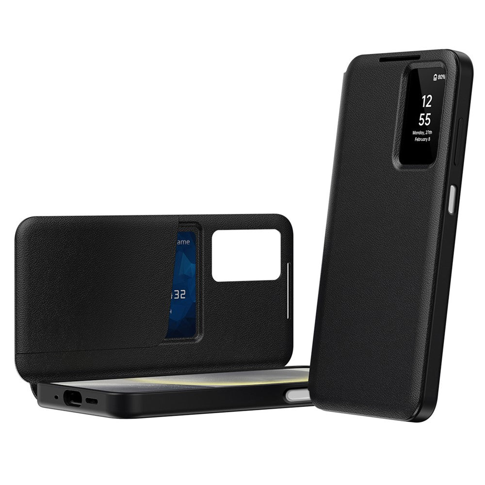 Custodia per Samsung Galaxy A27 5G, Techsuit, SmartView, Nera