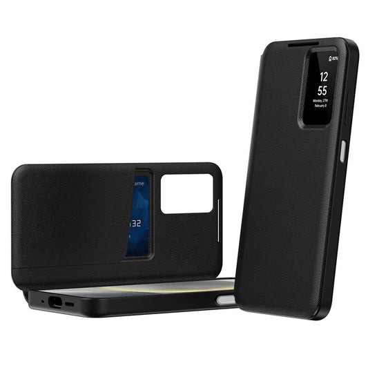 Coque pour Samsung Galaxy A27 5G, Techsuit, SmartView, Noire