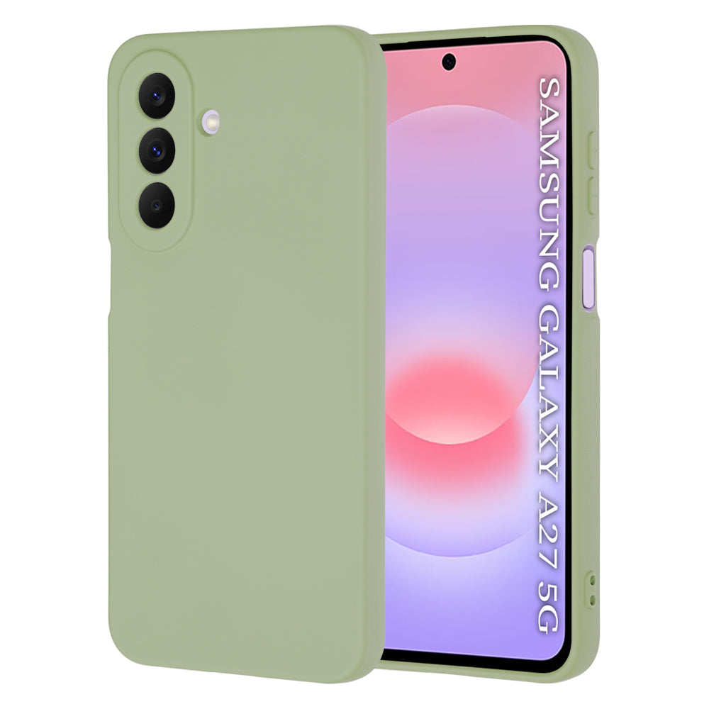 Custodia per Samsung Galaxy A27 5G, Techsuit, SoftFlex, Matcha