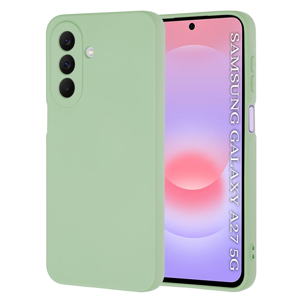 Coque pour Samsung Galaxy A27 5G, Techsuit, SoftFlex, Vert Clair
