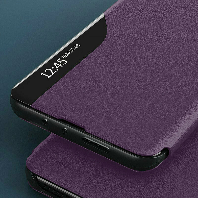 Hülle für Samsung Galaxy A32 A325, Techsuit, eFold, Lila