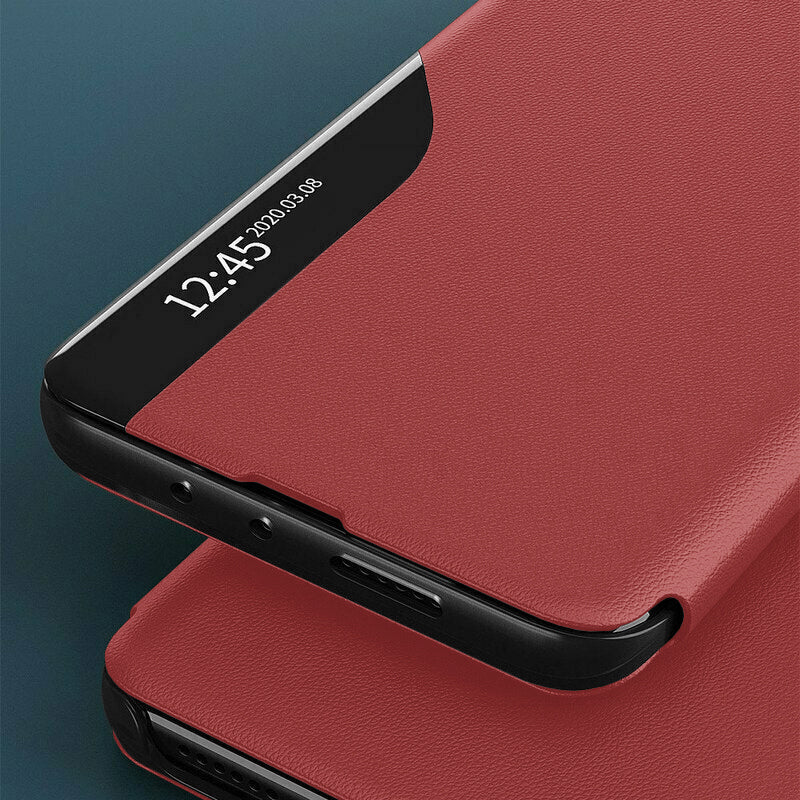 Coque pour Samsung Galaxy A32 A325, Techsuit, eFold, Rouge