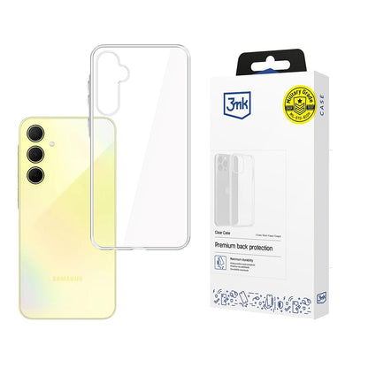 Custodia per Samsung Galaxy A35 5G A356, 3MK, Clear, Trasparente