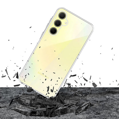 Custodia per Samsung Galaxy A35 5G A356, 3MK, Clear, Trasparente