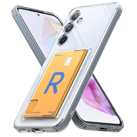 Hülle für Samsung Galaxy A35 5G A356, Ringke, Fusion Card, Transparent