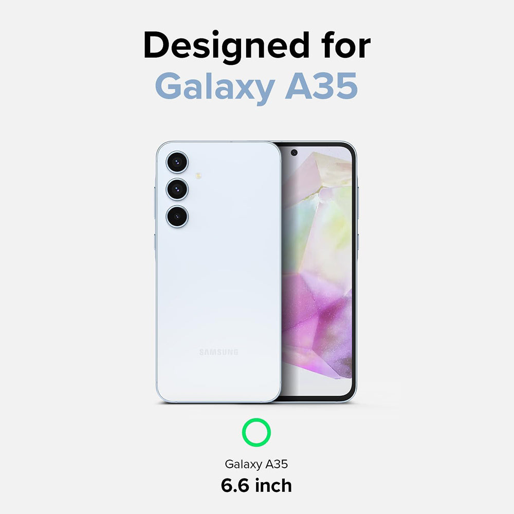 Hülle für Samsung Galaxy A35 5G A356, Ringke, Fusion Card, Transparent