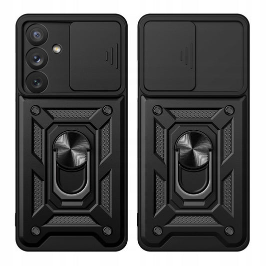Coque pour Samsung Galaxy A35 5G A356, Techsuit, CamShield, Noire