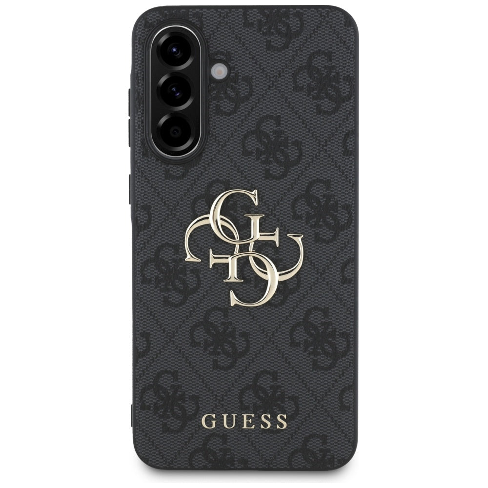 Custodia per Samsung Galaxy A36 A366, Guess, 4G Big Logo, Nera