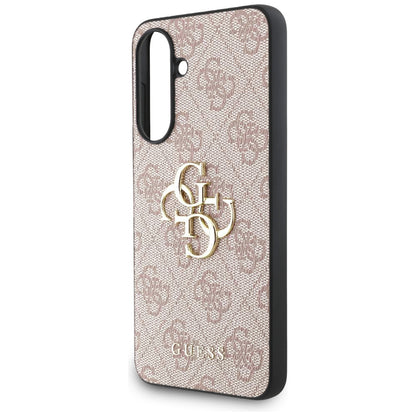 Étui pour Samsung Galaxy A36 A366, Guess, 4G Big Logo, Rose