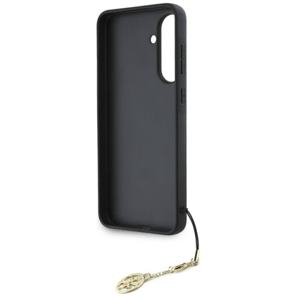 Custodia per Samsung Galaxy A36 A366, Guess, 4G Charm, Marrone