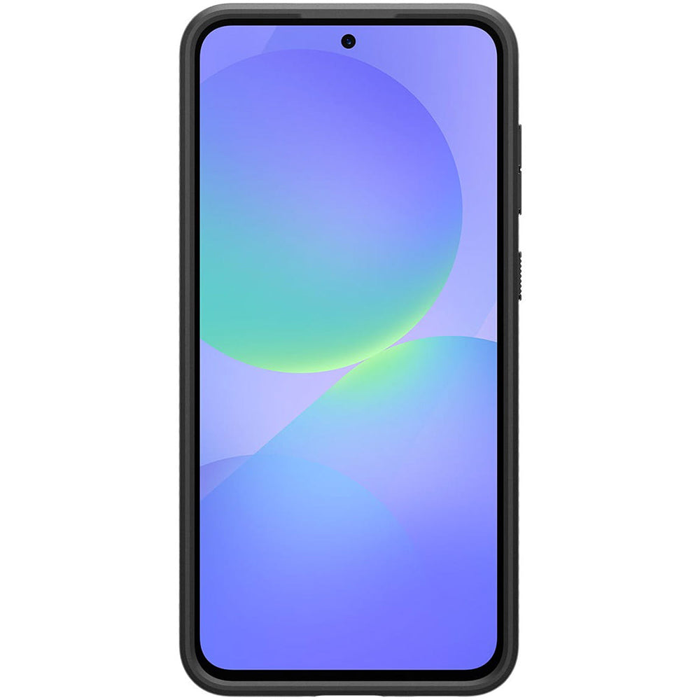 Étui pour Samsung Galaxy A36 A366, Spigen, Liquid Air, Noir Mat ACS09199