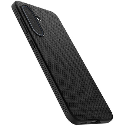 Étui pour Samsung Galaxy A36 A366, Spigen, Liquid Air, Noir Mat ACS09199