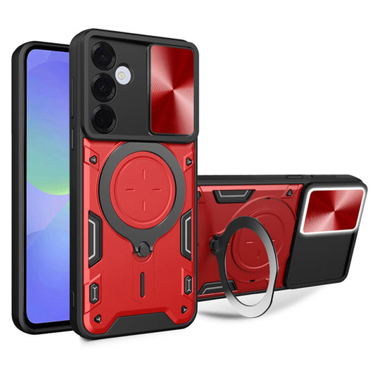 Hülle für Samsung Galaxy A36 A366, Techsuit, CamGuard Pro, Rot