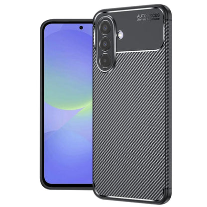 Hülle für Samsung Galaxy A36 A366, Techsuit, CarbonFiber, Schwarz