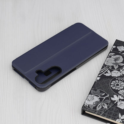 Custodia per Samsung Galaxy A36 A366, Techsuit, eFold, Blu Scuro