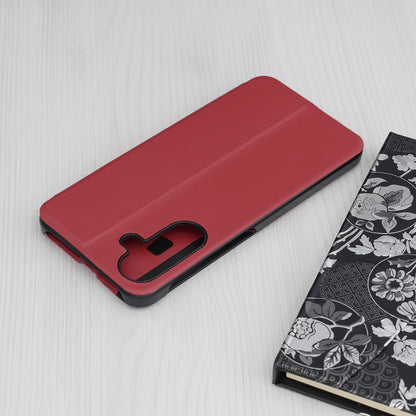 Coque pour Samsung Galaxy A36 A366, Techsuit, eFold, Rouge