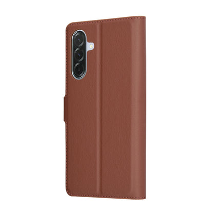 Coque pour Samsung Galaxy A36 A366, Techsuit, Leather Folio, Marron