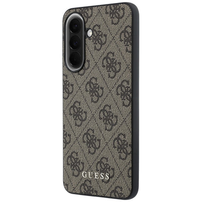 Custodia per Samsung Galaxy A37 5G, Guess, 4G Classic Logo Charm, Marrone