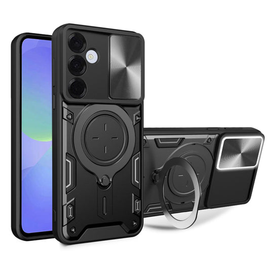 Hülle für Samsung Galaxy A37 5G, Techsuit, CamGuard Pro, Schwarz