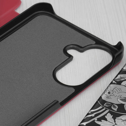 Custodia per Samsung Galaxy A37 5G, Techsuit, eFold, Rossa