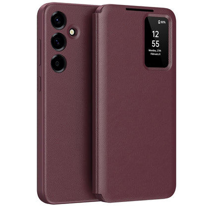 Hülle für Samsung Galaxy A37 5G, Techsuit, SmartView, Rot