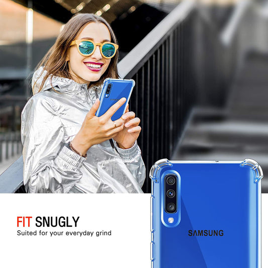 Hülle für Samsung Galaxy A50s A507 / A30s A307 / A50 A505, Techsuit, stoßfest klar, transparent