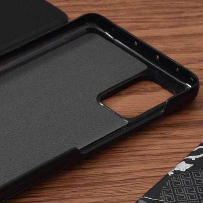 Hülle für Samsung Galaxy A51 A515, Techsuit, eFold, Schwarz
