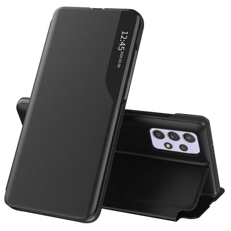 Hülle für Samsung Galaxy A52s 5G A528 / A52 5G A526 / A52 A525, Techsuit, eFold, Schwarz
