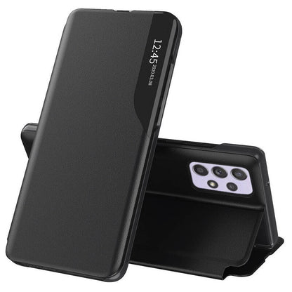 Hülle für Samsung Galaxy A52s 5G A528 / A52 5G A526 / A52 A525, Techsuit, eFold, Schwarz