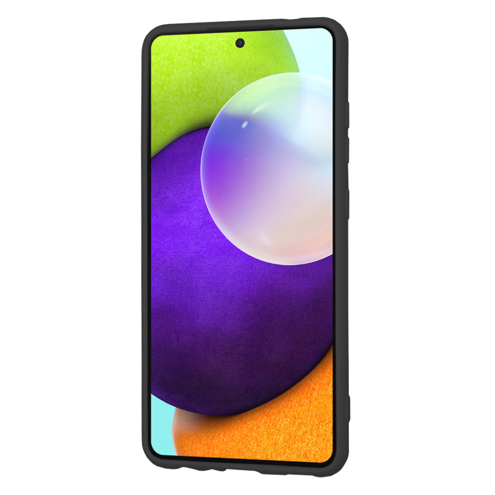 Custodia per Samsung Galaxy A52s 5G A528 / A52 5G A526 / A52 A525, Techsuit, SoftFlex, Nera