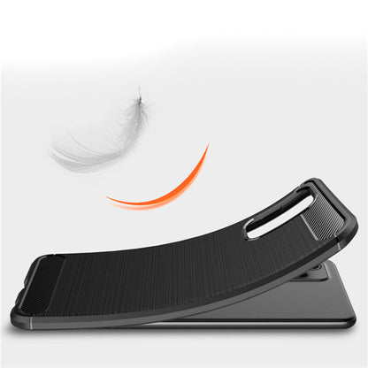 Custodia per Samsung Galaxy A53 5G A536, Techsuit, Carbonio, Nera