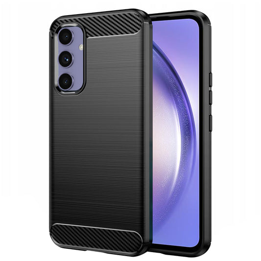 Case for Samsung Galaxy A54 A546, Techsuit, Carbon, Black