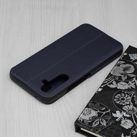 Coque pour Samsung Galaxy A54 A546, Techsuit, eFold, Bleu Foncé