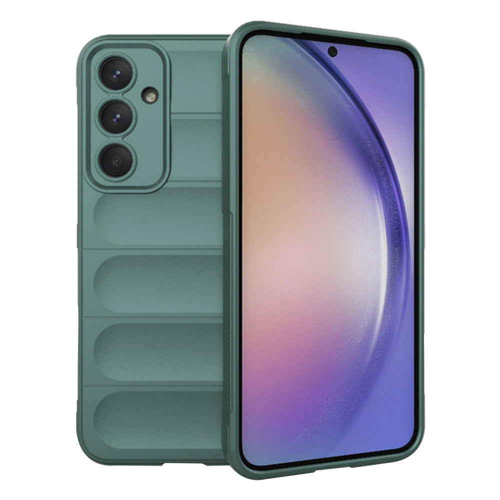 Coque pour Samsung Galaxy A54 A546, Techsuit, Magic Shield, Vert