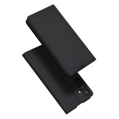 Coque pour Samsung Galaxy A54 A546, Techsuit, Magskin Book, Noire