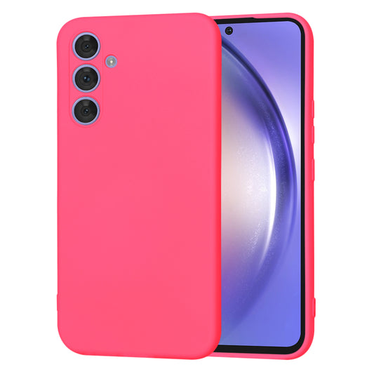 Coque pour Samsung Galaxy A54 A546, Techsuit, SoftFlex, Rose Foncé