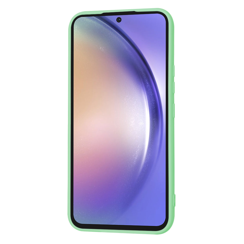 Coque pour Samsung Galaxy A54 A546, Techsuit, SoftFlex, Vert Clair