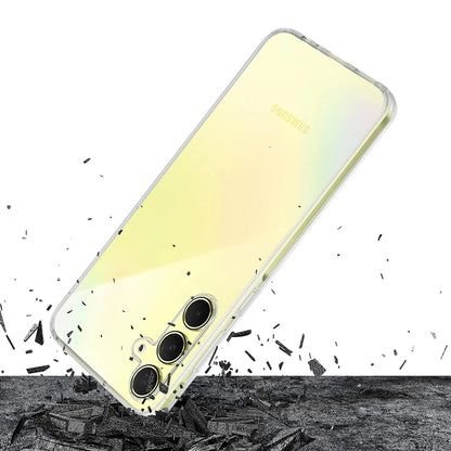Custodia per Samsung Galaxy A55 5G A556, 3MK, Clear, Trasparente