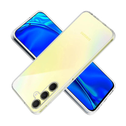 Custodia per Samsung Galaxy A55 5G A556, 3MK, Clear, Trasparente