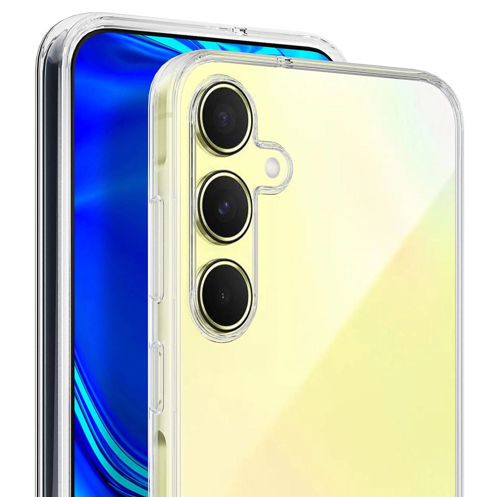 Custodia per Samsung Galaxy A55 5G A556, 3MK, Clear, Trasparente