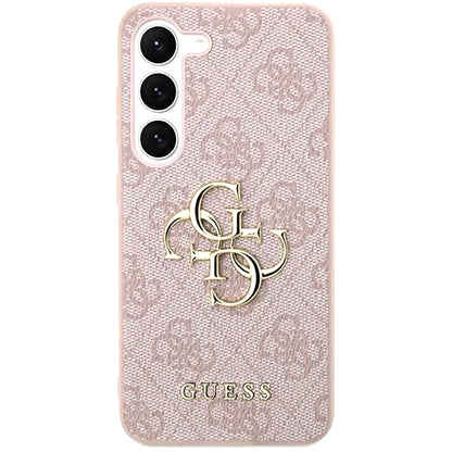 Custodia per Samsung Galaxy A55 5G A556, Guess, 4G Big Logo, Rosa