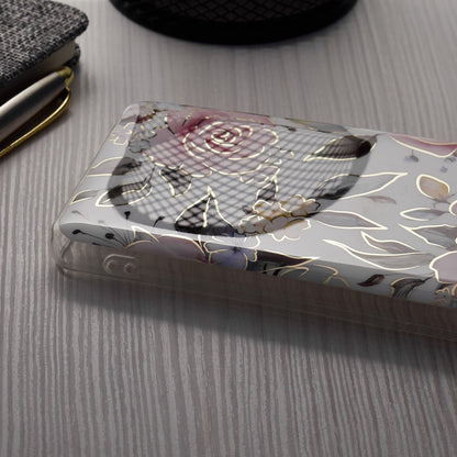 Hülle für Samsung Galaxy A55 5G A556, Techsuit, Marble, Weiß