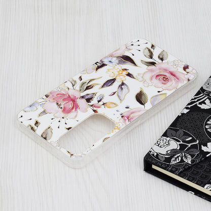 Hülle für Samsung Galaxy A55 5G A556, Techsuit, Marble, Weiß
