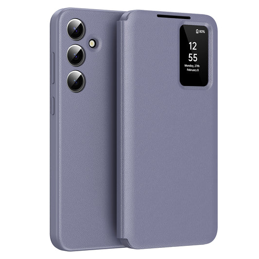 Coque pour Samsung Galaxy A55 5G A556, Techsuit, SmartView, Violet