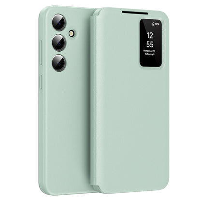 Coque pour Samsung Galaxy A55 5G A556, Techsuit, SmartView, Vert