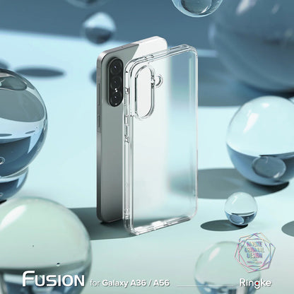 Custodia per Samsung Galaxy A56 A566 / A36 A366, Ringke, Fusion, Trasparente Opaca
