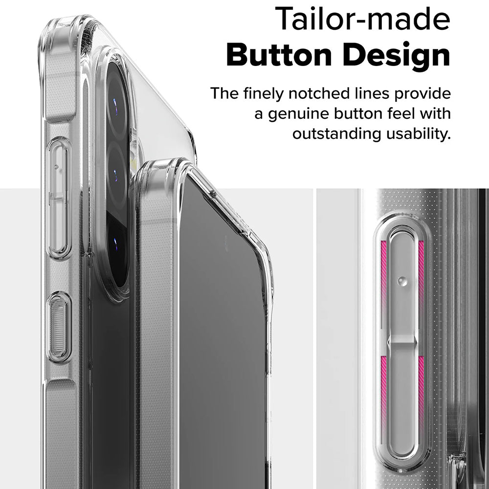 Custodia per Samsung Galaxy A56 A566 / A36 A366, Ringke, Fusion, Trasparente Opaca