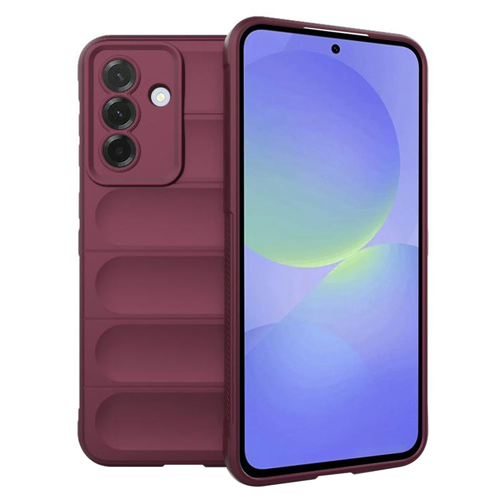 Coque pour Samsung Galaxy A56 A566 / A36 A366, Techsuit, Magic Shield, Bordeaux
